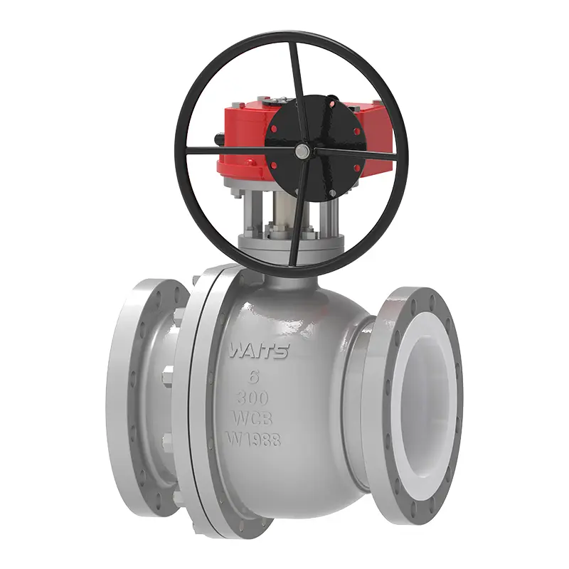 Gear PTFE გაფორმებული ბურთის სარქველი