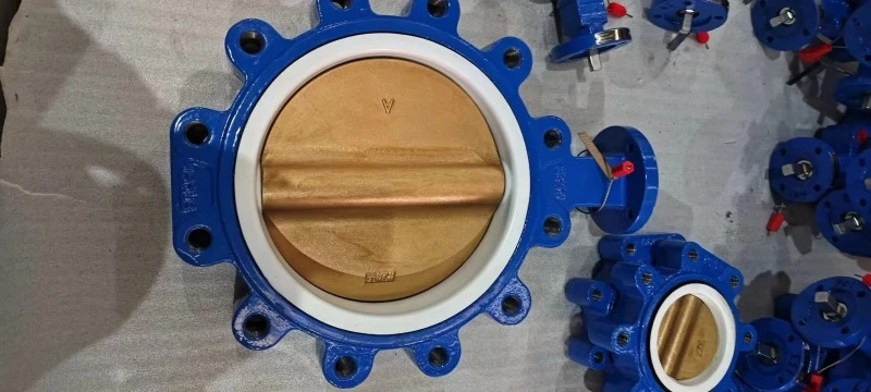 Lug Wafer Ptfe Lined Butterfly Valve