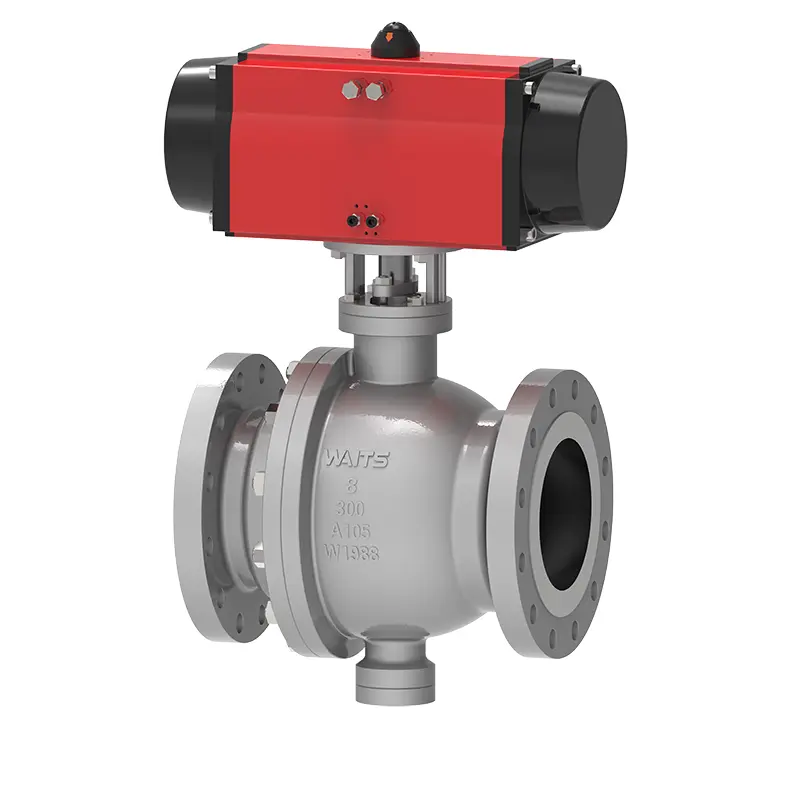 პნევმატური Trunnion ბურთის სარქველი